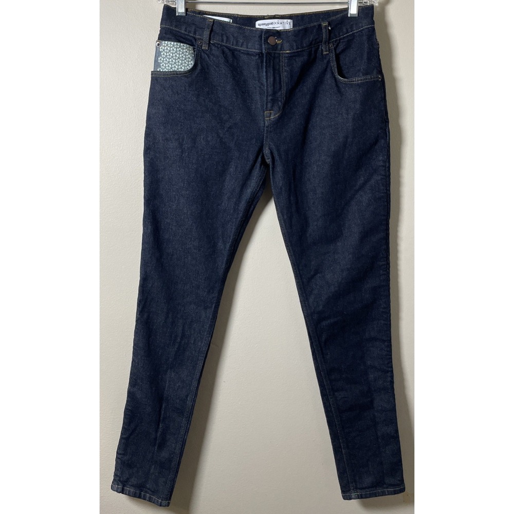 Kerrygold x Native Denim  Jeans Womens 10 Blue Dark Cheese Pocket Irish 30x30